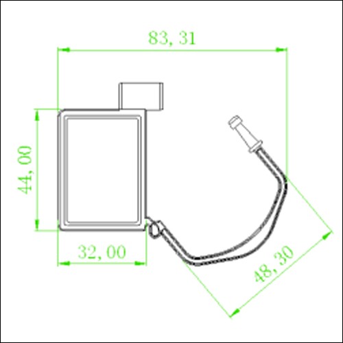 Thẻ khóa Case Lock Tag UHF RFID 6C