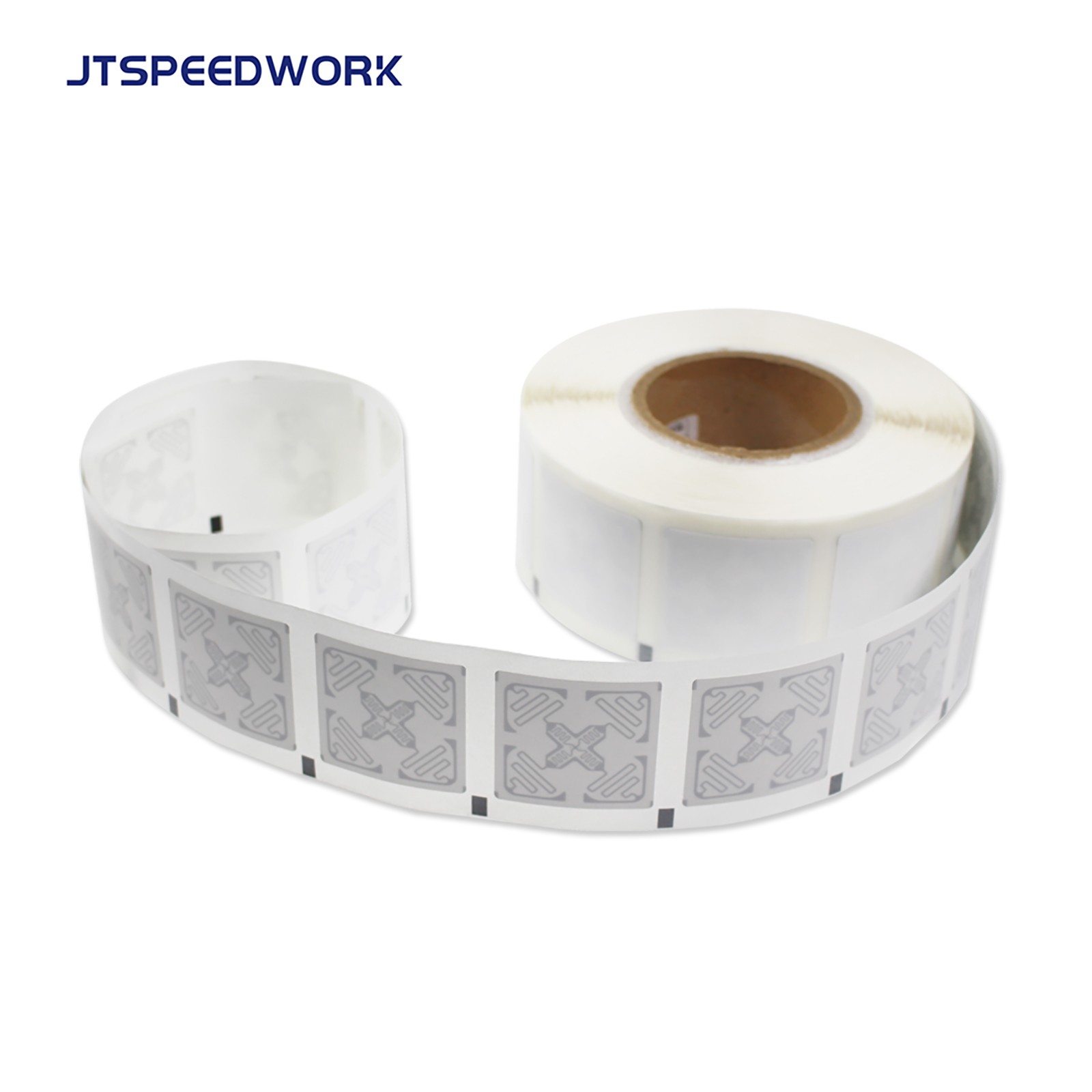 JT-IH47 50 * 50mm UHF RFID 860-960 MHz Thẻ nhãn dán UCODE 9