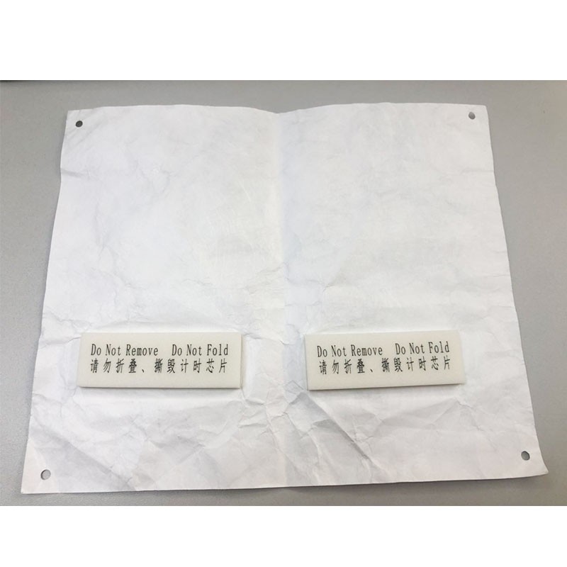 JT-240190 Thẻ RFID chống thấm nước Tyvek cho cuộc đua marathon 902-928MHZ