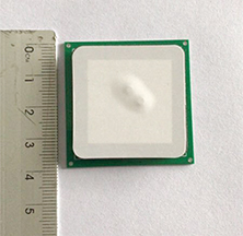 Ăng-ten gốm RFID UHF 3dBi JT-T0036 36*36mm 865-868/902-928MHz RHCP dành cho PDA