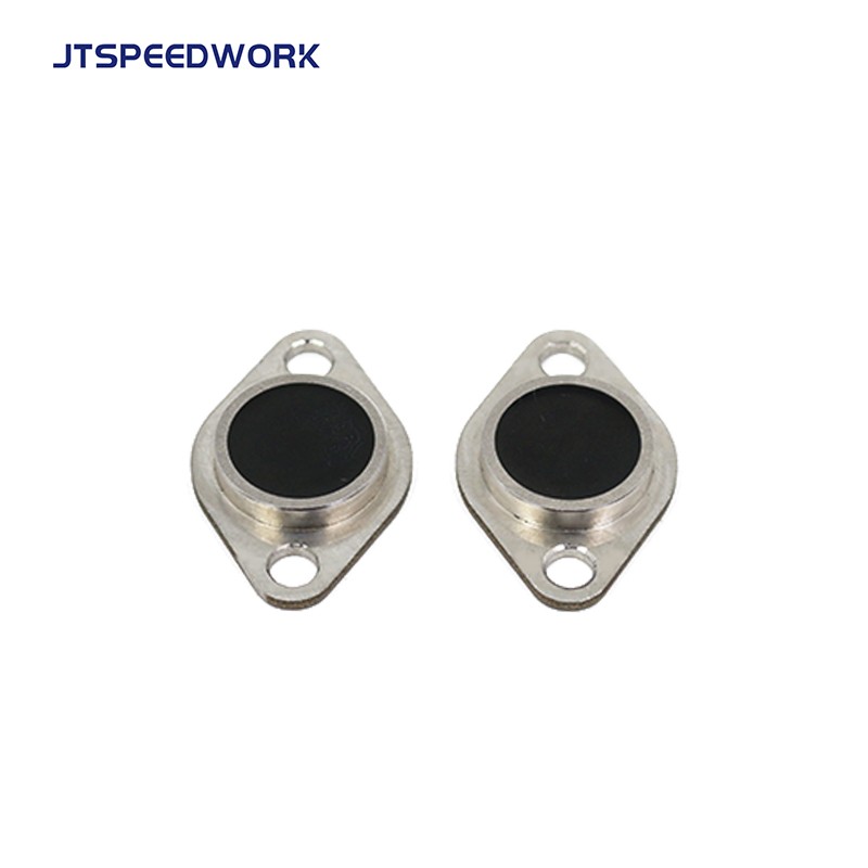 Thẻ RFID UHF chống va đập JT-K4026 bằng thép không gỉ, gắn trên kim loại, chịu được va đập mạnh.