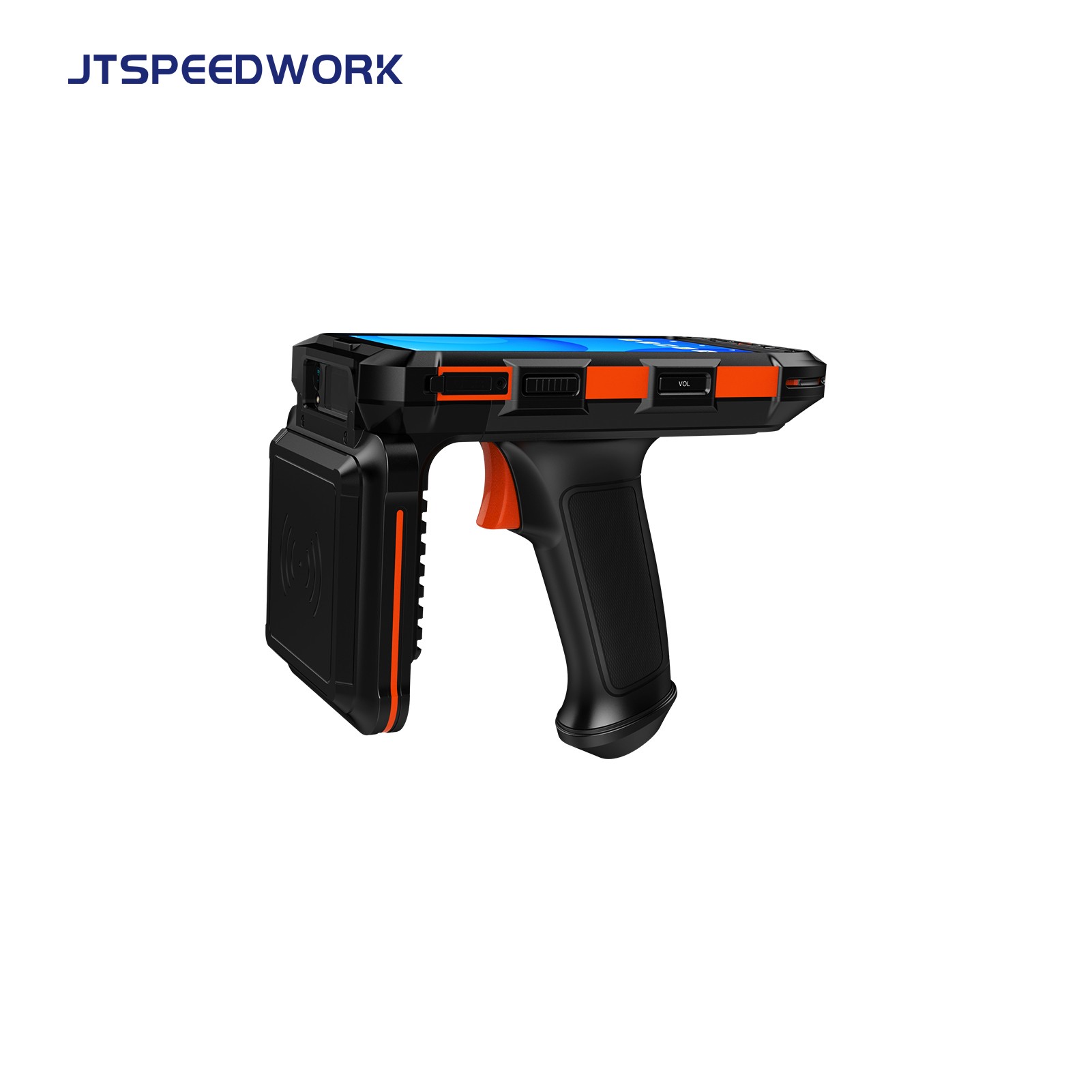 Thiết bị đầu cuối di động cầm tay JT-974 UHF RFID Android 13.0 4+64GB với Impinj E710