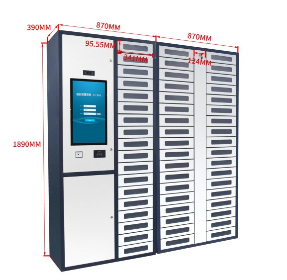 Tủ thuốc thông minh JT-SC09 với gương LED 60 inch giúp quản lý đồ dùng y tế.